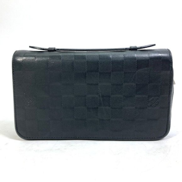 Louis Vuitton Handbags - LOUIS VUITTON Damier Infini Zippy XL Bag Clutch bag Long Wallet Black